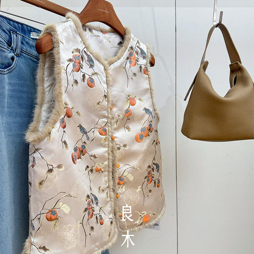 【预售7天】良木礼桑蚕丝马甲（1310） 商品图4