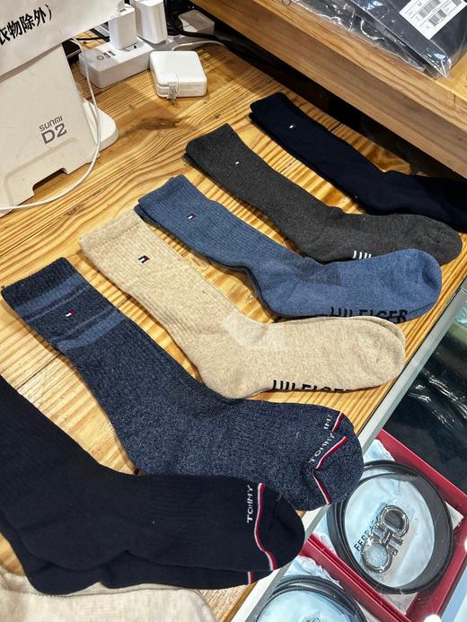 无折扣 现货Tommy hilfiger男士经典休闲袜 商品图2