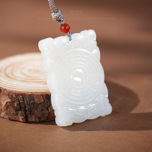 「年礼优选」【乾坤】羊脂玉龙佩（一口价特惠款） 商品图1