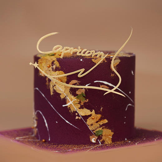 即将下架！2025新版「摩羯座」车厘子金黄度思巴斯克芝士味蛋糕 | 十二星座唯美星空系列 商品图3