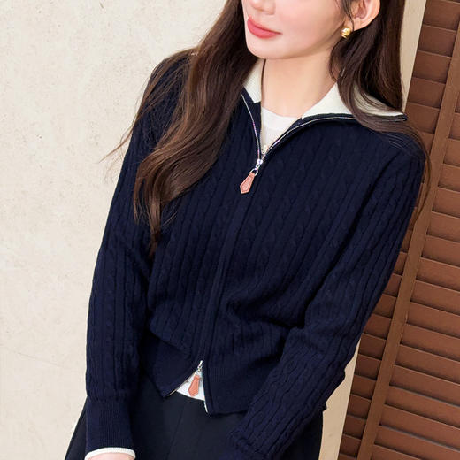 【特价不退换】【预售7天】良木礼绵羊毛开衫（1497） 商品图5