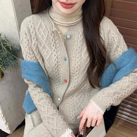 【特价不退换】【预售7天】良木礼山羊绒开衫（1757）