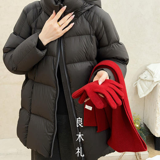 【预售7天】良木礼连帽羽绒服（1308） 商品图1