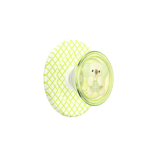 【暖暖小屋】蜜瓜树袋熊·MagSafe圆啪嗒 MAGSAFE磁吸手机气囊支架 Round圆啪嗒系列 绿色 灵感家 商品图0