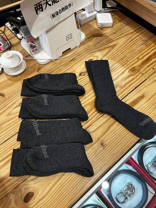 无折扣 现货 Timberland天木兰冬款高帮男士舒适徒步袜 商品图2
