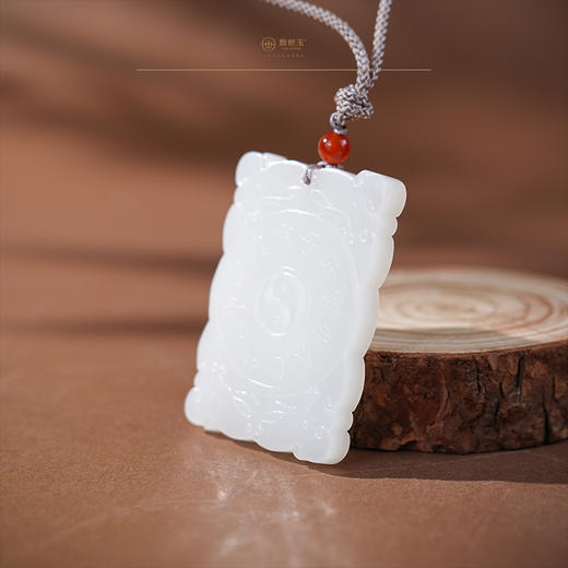 「年礼优选」【乾坤】羊脂玉龙佩（一口价特惠款） 商品图4