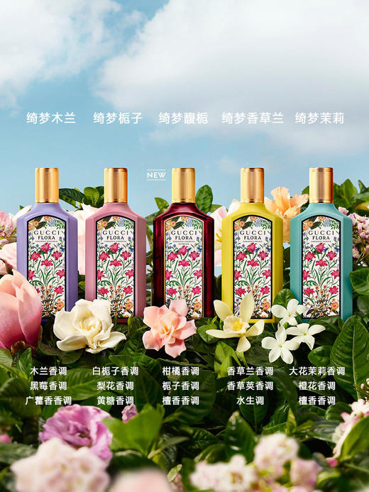 Gucci古驰 Flora绮梦女士香氛系列 商品图0