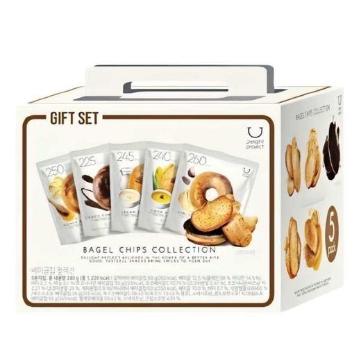 韩国 Olive young贝果干五连包礼盒 商品图0