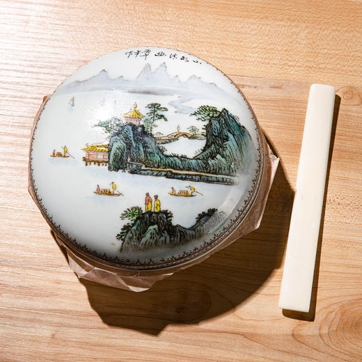 80年代上海西泠印社制“美丽朱砂印泥”（十两装） 商品图4