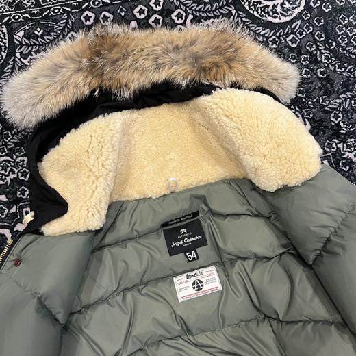 Nigel Cabourn 2022AW Everest Parka ventile 鹅绒狼毛防水棉布珠穆朗玛峰羽绒服 商品图13
