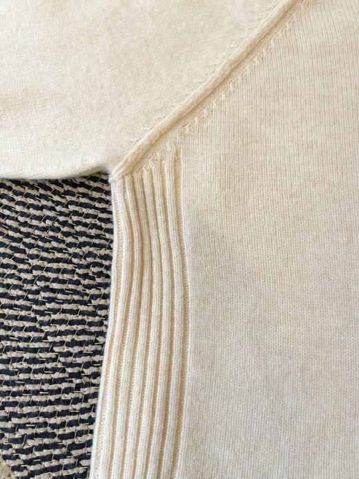 臣禾	【廓形毛衫】100%澳洲羊毛 半高领插肩袖宽松针织衫	JZ254090112 商品图10