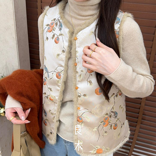 【预售7天】良木礼桑蚕丝马甲（1310） 商品图1