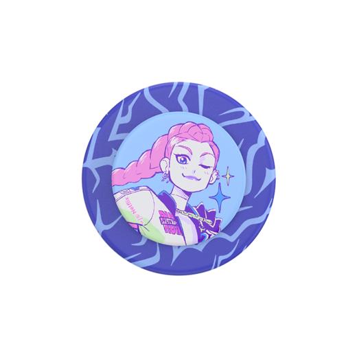 【K-pop:猎魔女团】猎魅·鲁米·MagSafe圆啪嗒 泡泡骚 x K-pop: 猎魔女团 MAGSAFE磁吸手机气囊支架 Round圆啪嗒系列 紫色 商品图2