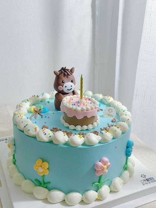 属相蛋糕  小马 商品图2