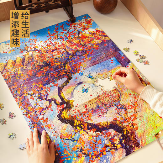 TOi图益-潮玩拼图浮光跃金系列-蜡梅疏影-1000片-分包款 商品图2