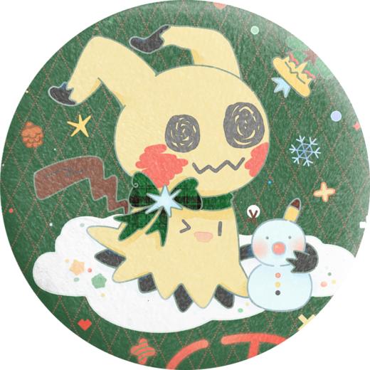 锦江丨Kox豪烁郎丨皮卡丘的朋友-毛绒吧唧 商品图0