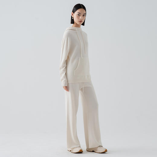 VogoPetite100%山羊绒减龄卫衣全成型帽衫BP132E1113 商品图5