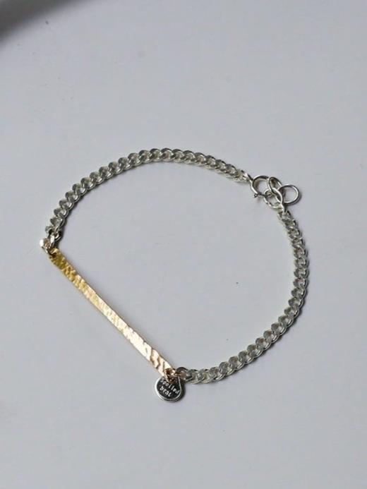 SpoiledBrat Jewelry金银配ID一字手链 商品图3