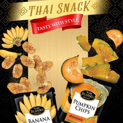 迦拉蓬 泰国果干脆片（南瓜片/香蕉片/紫薯片） 商品图2