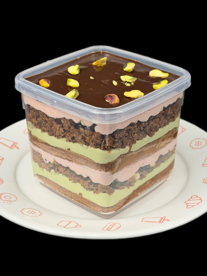 开心果脆脆罐子蛋糕（下单后现做）