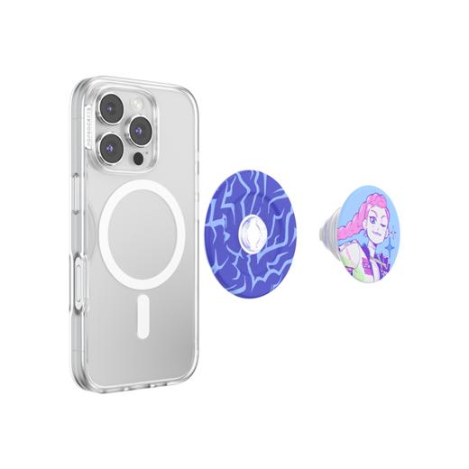 【K-pop:猎魔女团】猎魅·鲁米·MagSafe圆啪嗒 泡泡骚 x K-pop: 猎魔女团 MAGSAFE磁吸手机气囊支架 Round圆啪嗒系列 紫色 商品图3