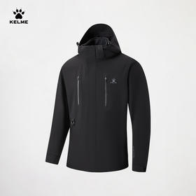 卡尔美男士三合一冲锋衣(软壳内胆)6619WT1016