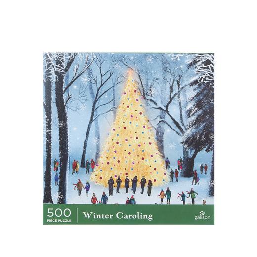 【全新捡漏】GALISON 圣诞冬季拼图 放松减压-艺术装饰-益智礼赠 商品图1