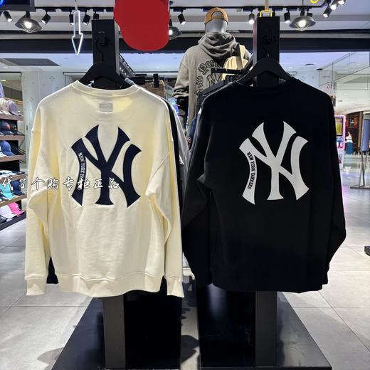 New Era&MLB纽亦华秋冬新款NY男女加绒基础宽松休闲时尚潮流圆领卫衣 商品图0