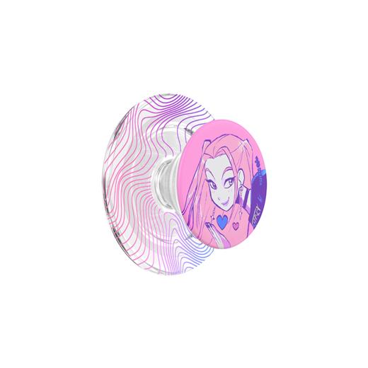 【K-pop:猎魔女团】猎魅·米拉·MagSafe圆啪嗒 泡泡骚 x K-pop: 猎魔女团 MAGSAFE磁吸手机气囊支架 Round圆啪嗒系列 粉色 商品图0