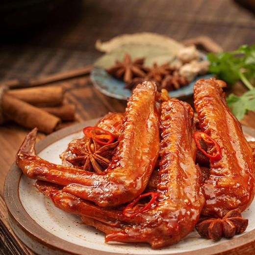 【超人鸭脖】久久丫超人鸭490g！甜辣鸭脖独立真空包装，便携零食，随时随地补充活力！ 商品图9