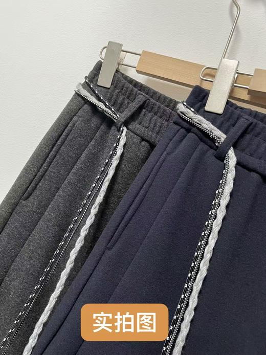 女王节抢购价-不支持退 【自营】🔥🔥🔥加绒【爆款休闲裤】三色腰绳，超软！超舒服！58159冬季保暖休闲裤-喜出 商品图2