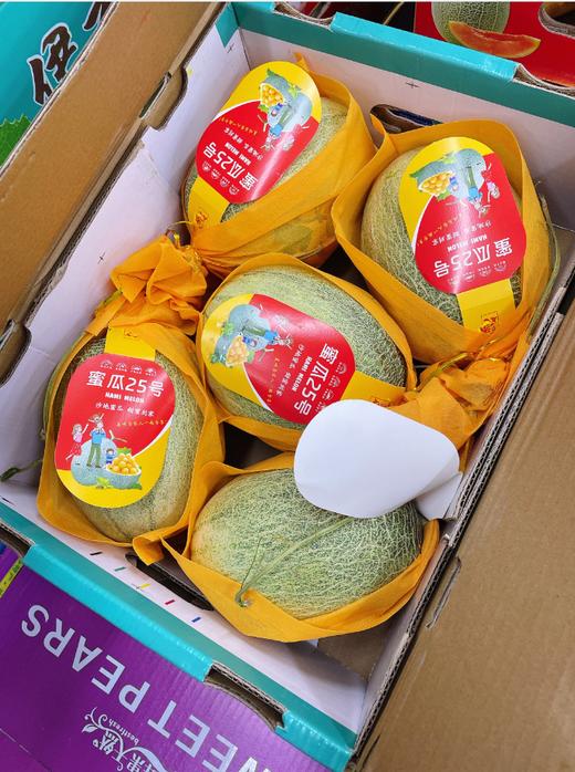 伊香蜜甜脆哈密瓜一箱 商品图3