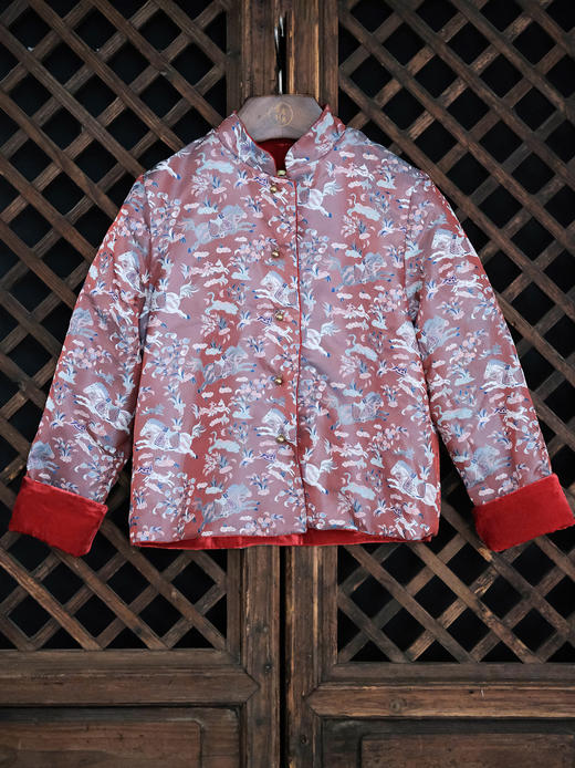 盛唐牡丹 | Kids 中国红马跃新春双穿外套 商品图10