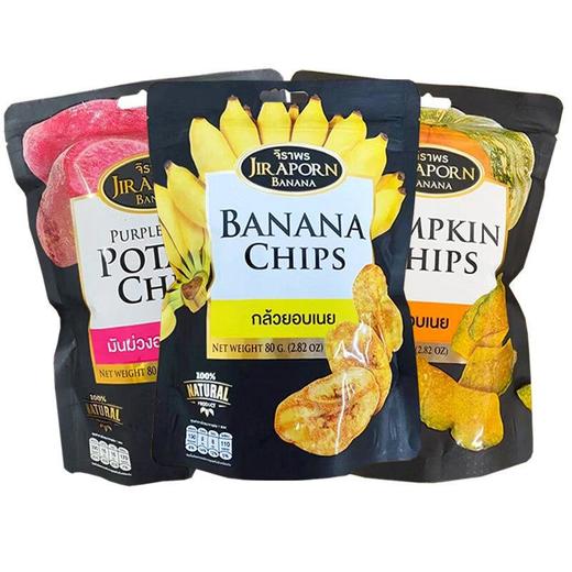 迦拉蓬 泰国果干脆片（南瓜片/香蕉片/紫薯片） 商品图0