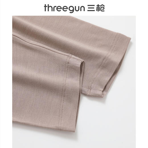 Threegun三枪 华绒山羊薄绒女士打底裤-T60038B02 商品图4