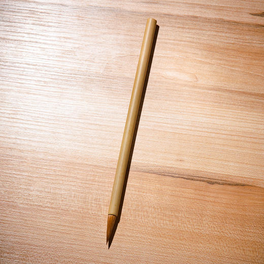 80年代中国工艺品进出口公司出口的纯狼毫老毛笔（一包10支） 商品图3