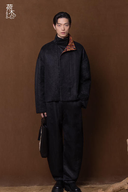 荷木HEMU丨[MEN]玄之·萝卜裤 商品图0