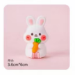 蛋糕装饰-软胶胡萝卜兔子/1*1个