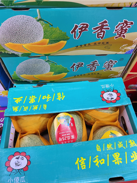 伊香蜜甜脆哈密瓜一箱