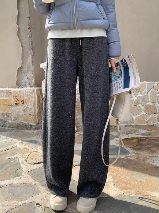 抢购价-不支持退 🔥🔥🔥加绒【爆款休闲裤】星空裤～9003冬季加绒厚款弯刀裤休闲裤-喜出 商品图0