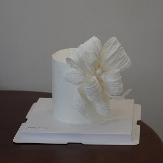 0866 “白栀”  蛋糕 （奶油霜抹面） 商品图1