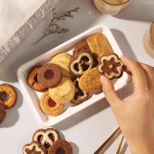 维西尼锦悦饼干礼盒500g/051465  休闲零食曲奇 商品图1
