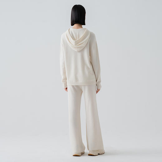 VogoPetite100%山羊绒减龄卫衣全成型帽衫BP132E1113 商品图2