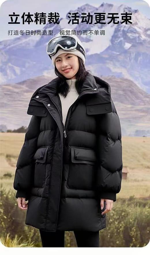 吊牌价999元！蓬松款【羽绒服】雅鹿品牌6930（剪标和不剪标随机发）蓬松中款品质羽绒服-喜出 商品图1