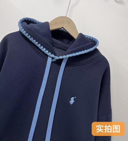 女王节抢购价-不支持退【自营】【自营】🔥🔥🔥奥粒绒【重工刺绣】贝壳绣～冬季厚款精致刺绣连帽卫衣-喜出 商品图2