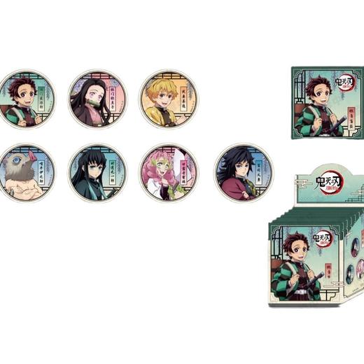 鬼灭之刃 锻刀村篇 徽章 吧唧 7包/盒 国谷 商品图0