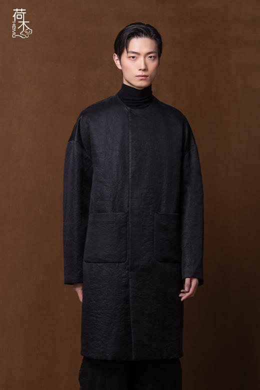 荷木HEMU丨[MEN]玄之·长棉服 商品图0
