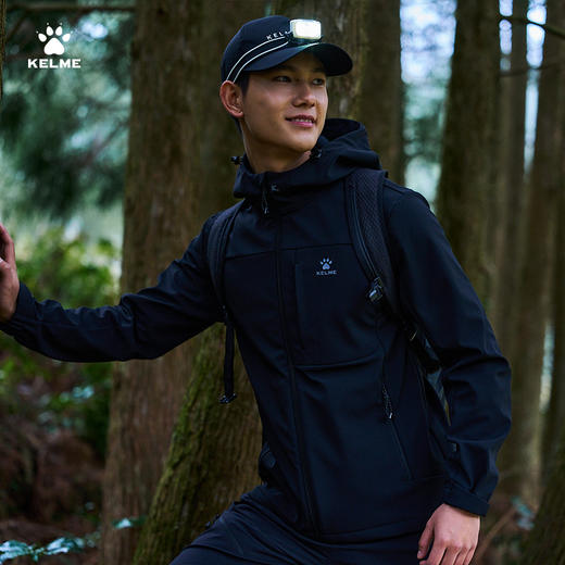 卡尔美男士软壳外套6619WT1020 商品图4