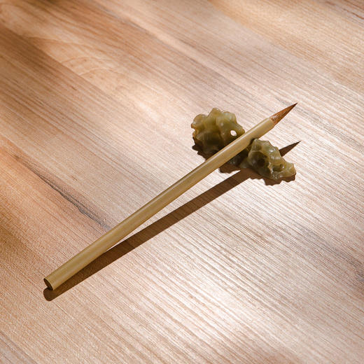 80年代中国工艺品进出口公司出口的纯狼毫老毛笔（一包10支） 商品图6