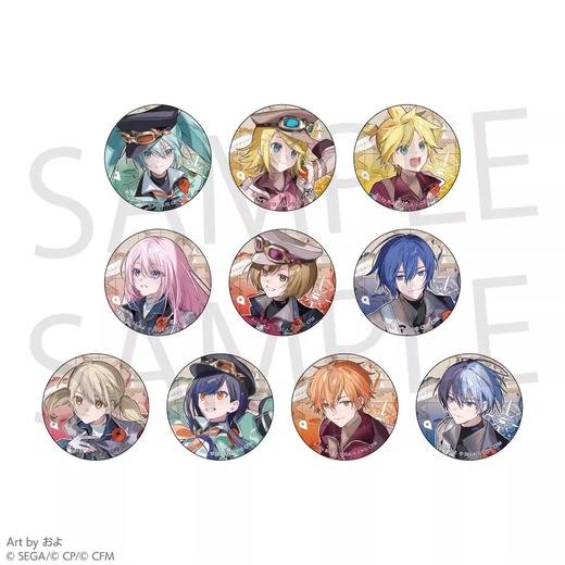 PJSK 世界计划 colorful live 五周年 吧唧 徽章 A款 10包/盒 谷子 商品图0